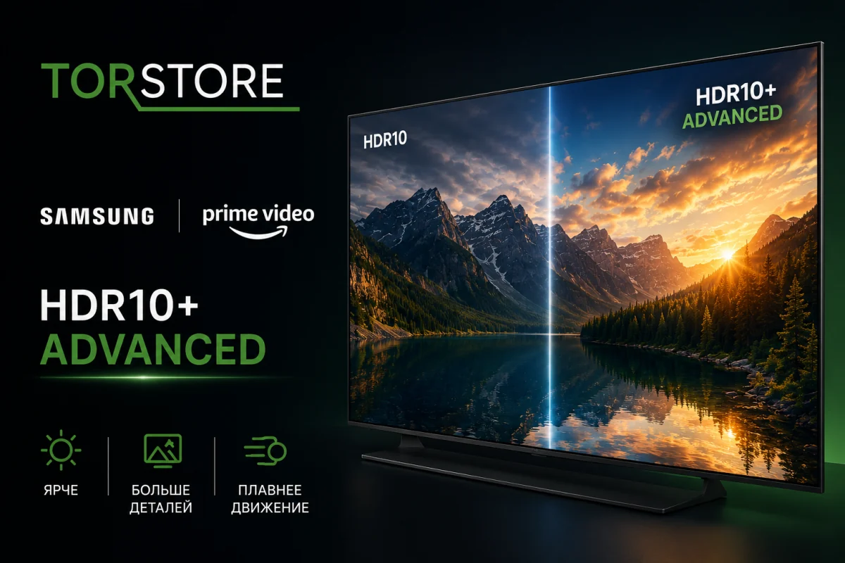 Samsung и Prime Video запускают HDR10+ Advanced: главное