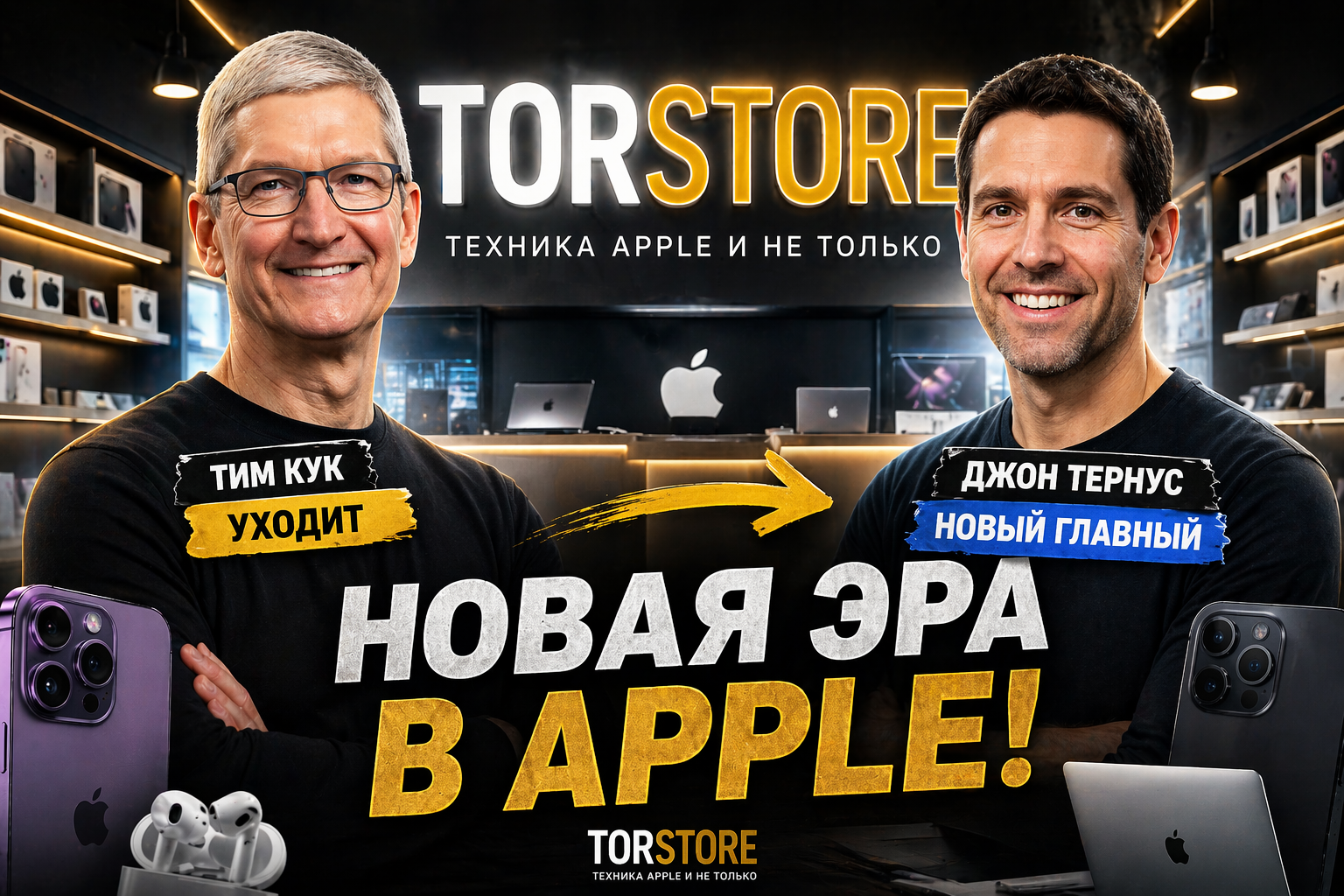 Тим Кук уходит из Apple — что это значит для iPhone и техники Apple