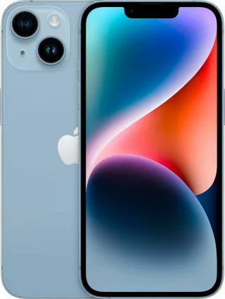 iPhone 14, 128 ГБ · синий
