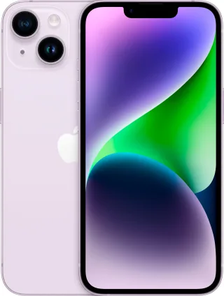iPhone 14, 128 ГБ · фиолетовый